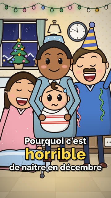 Couverture de la vidéo « Pourquoi c'est horrible de naître en décembre »